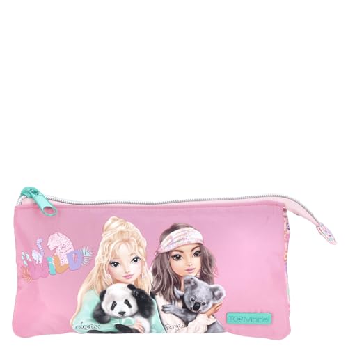 Trousse à Compartiments TOPModel Wild Cadeau d'Anniversaire Original Rose - 4