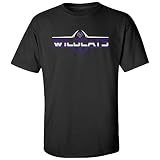 CornBorn K-State Tshirt - Wildcats Football Striped Laces - Black - XL