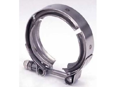 Stainless Works V Band SS T-Bolt Clamp only for 2 1/2in tubing only