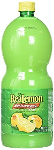 Realemon 100% Lemon Juice, 48 oz-SET OF 2