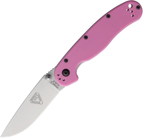 Ontario Knife 8862 Folding Knife, Pink