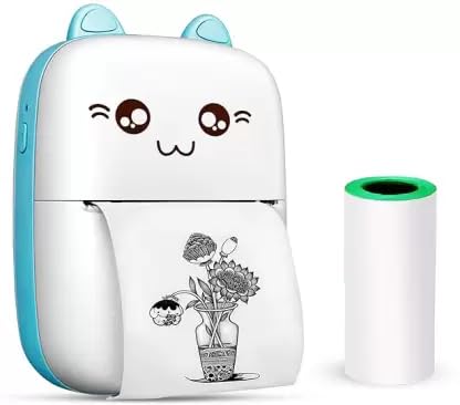 Mini Thermal Printer (2Year Warranty) Inkless Bluetooth Pocket Printer for Prints Picture List Memo Receipt Tags Barcode Labels Compatible with iOS, Android-image-27
