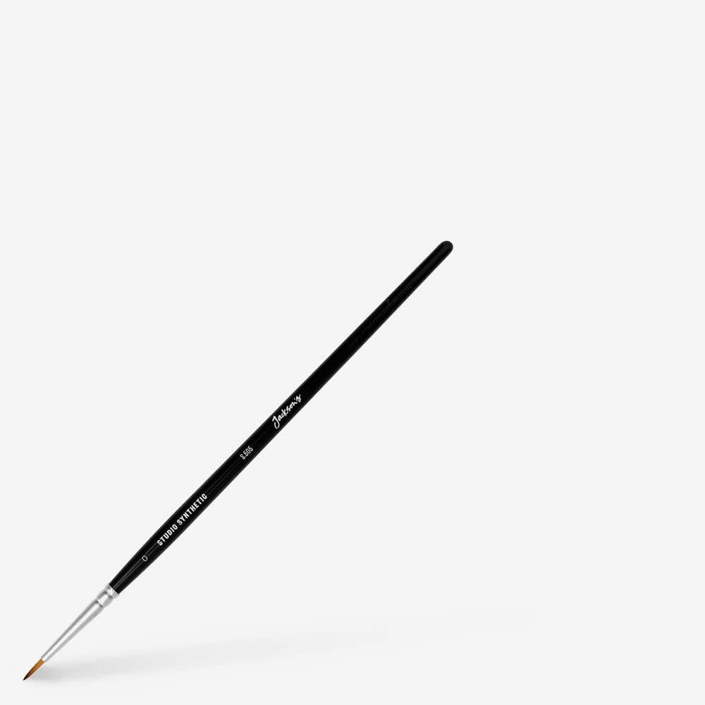 Jackson's Round 0 Studio Synthetic Watercolour Brush