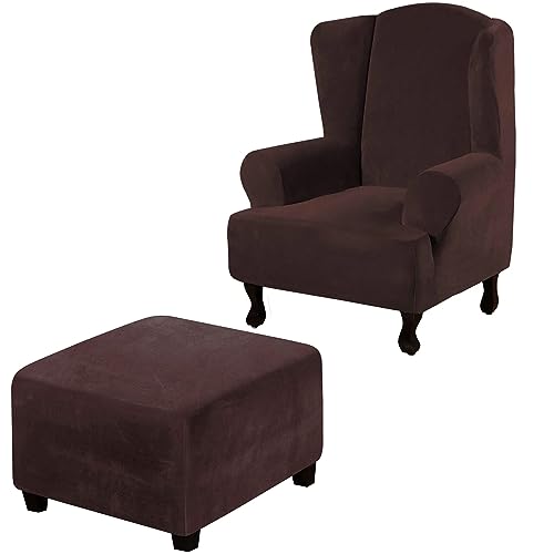 Funda para sillón elástica protector de silla respaldo de ala 2