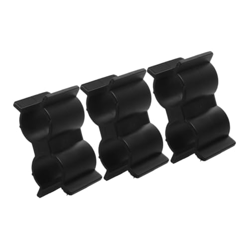 Abrazadera de doble tubo de tuberías Abaodam con soporte resistente y práctico 5