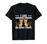 Photo Gallery i like yorkshire terriers and maybe 3 people yorkie maglietta Photo Gallery i like yorkshire terriers and maybe 3 people yorkie maglietta