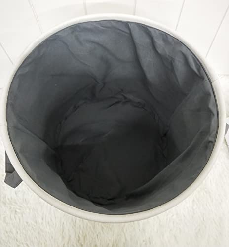 HIYAGON Storage Baskets,Cotton foldable round Home organizer Bin for Baby Nursery,Toys,Laundry,Baby clothing,Gift… - Image 5