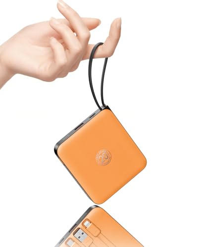 VRURC Portable Charger USB C for iPhone, Cargador...