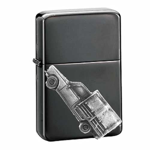 Briquet à essence classique 404 Pick Up noir rechargeable