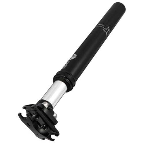 Tige de selle VTT amortisseur alu double vis 27.2 / 31.6 mm confort