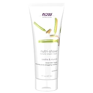 NOW Foods Natural Shave Cream, 8 Ounce