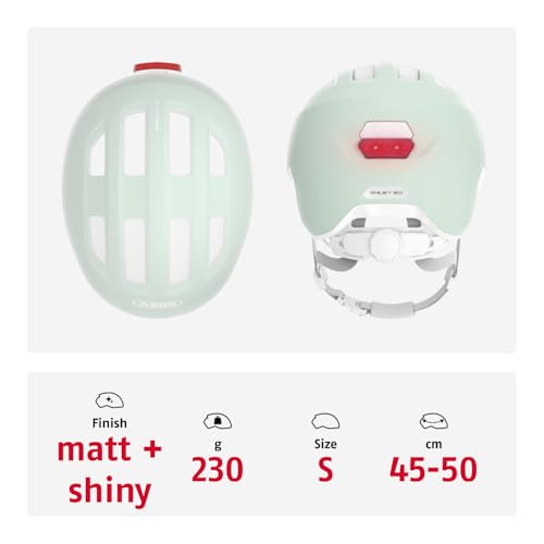 Casco de bici para niños con luz ABUS Smiley 3.0 Ace para pelo largo y coletas 3