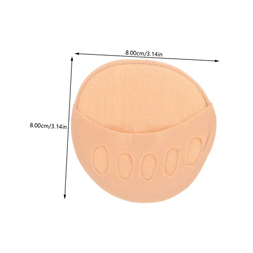 Invisible Socks Women 5 Pairs Half Palm Five-Finger Socks No Show Socks for High Heels Summer Lightweight Socks2