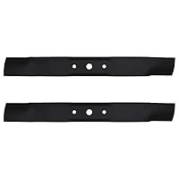 Vista 5 de Stevens Lake Parts Juego de 2 cuchillas para cortacéspedes John Deere, Universal L100, L100-L118, L105, L107, L108, L110, L111, L118 intercambiables