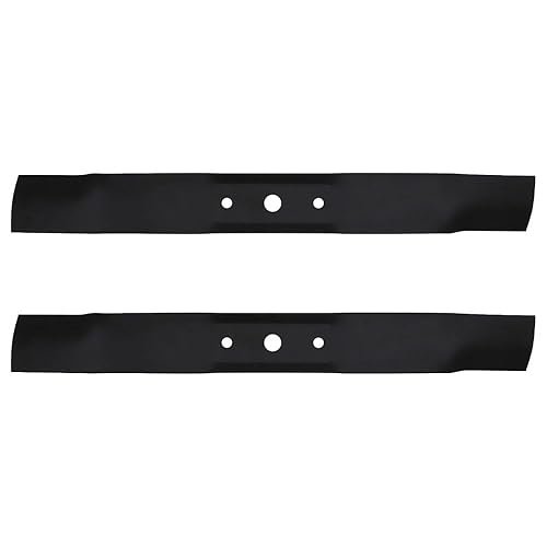 Miniatura 5 de Stevens Lake Parts Juego de 2 cuchillas para cortacéspedes John Deere, Universal L100, L100-L118, L105, L107, L108, L110, L111, L118 intercambiables