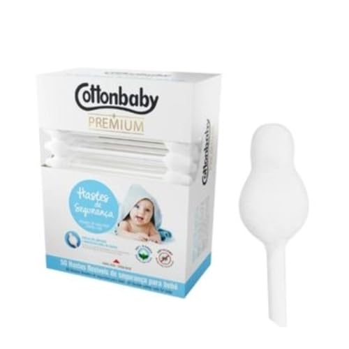 Haste Flexível de Segurança, Cottonbaby, 50 Unidades, Multicolorido