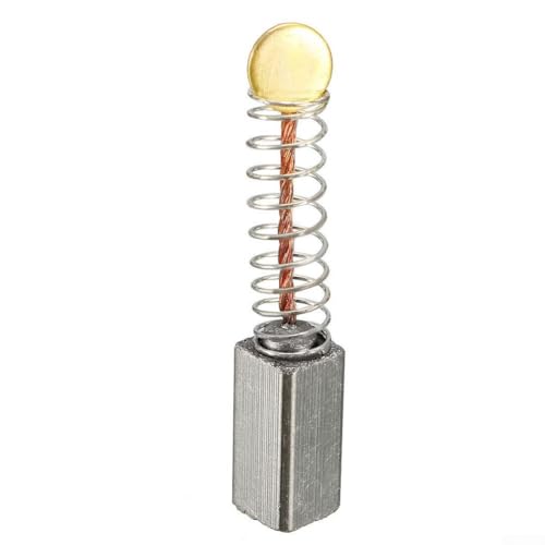 Solaughguy Escobillas de carbón para motores eléctricos de 11 mm x 5 mm x 5 mm, paquete de 4 piezas de repuesto compatibles con herramientas eléctricas, sierras circulares, amoladoras angulares