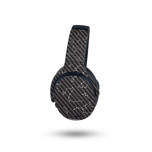 Image of MightySkins Carbon Fiber Skin Compatible with Skullcandy Crusher ANC 2 - Constellations | Protective, Durable Textured Carbon Fiber Finish | Easy to Apply