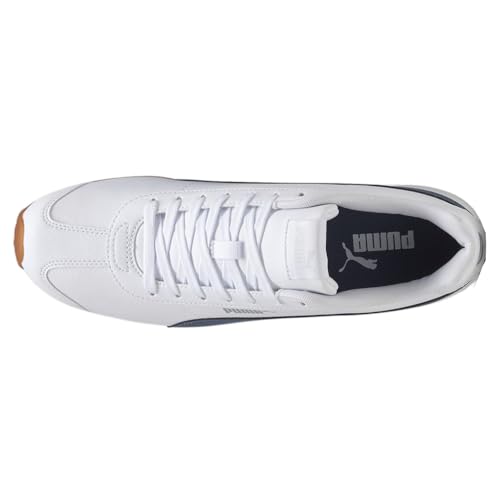 PUMA Mens Turin Iii Lace Up Sneakers Shoes Casual - White4