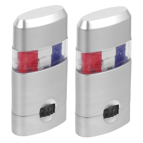 FONDOTIN 2個 ペイントされたファンの顔 赤と青のフェイスペイント フェイスペイントスティック 愛国的なフェイスペイント 顔クレヨン フェイスペイントマーカー 愛国的なアクセサリー 油絵の具