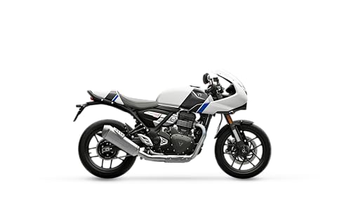 Image of TRIUMPH Thruxton 400 Motorcycle /Bike Pearl Metallic White Booking for Ex-Showroom Price