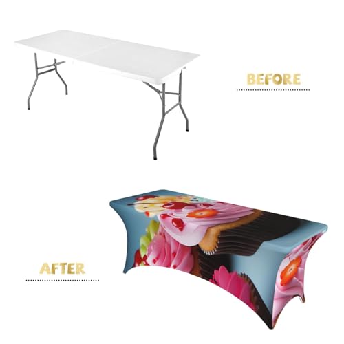 Nappe extensible très résistante en élasthanne pour table rectangulaire de banquet