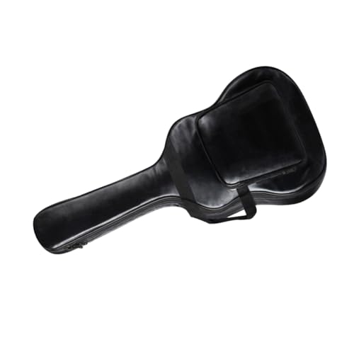 FUNOMOCYA 1Pc Acoustic Guitar Bag with Double Shoulder Straps Ergonomic Design Durable Outer Pocket for Music Accessories for Travel