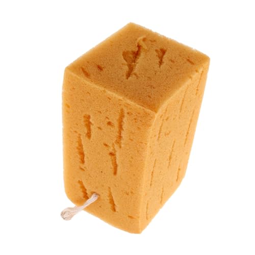 SWOOMEY Suministros de Lavado de Autos Esponja Absorbente Esponja de Limpieza Duradera Mascota Junta Blanca Esponja de Tanque Esponja de Coche Suministros de Limpieza de Coches Yellow