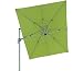 Produktbild Doppler Hochwertiger XXL Ampelschirm Active 350 x 260 cm in freshgreen, in alle Richtungen schwenkbar, UV-Schutz 50 PLUS, inklusive Plattenständer