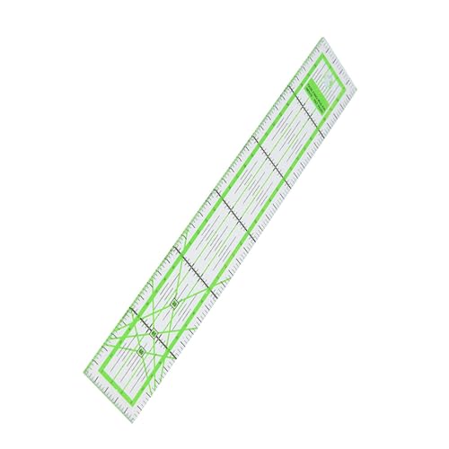 Image of 5x30cm Quilting Ruler, Acrylic Quilter Ruler High Transparent Tailor Dressmaker Quilting Tool DIY Sewing Ruler for Easy Precision Cutting (Metric)