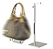 RY DISPLAY 1 Pack Single Hook Adjustable Purse Display Stand Metal Adjustable Handbag Bag Display Rack Holder