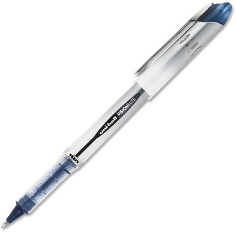 uni-ball Vision Elite Stick Bold Point Roller Ball Pens, Blue-Black Ink Pens (61232) (4-Pack of 12)