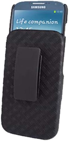 Verizon OEM Shell Holster Combo Case for Samsung Galaxy S4 SIV with Kick Stand and Belt Clip Black