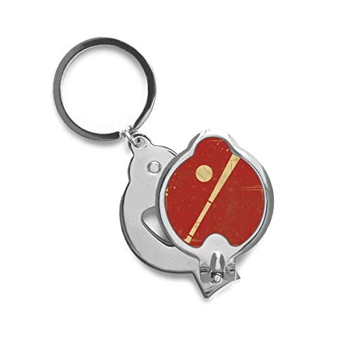 Coupe-ongles imprimé baseball rouge une idée cadeau originale pour fan de sport