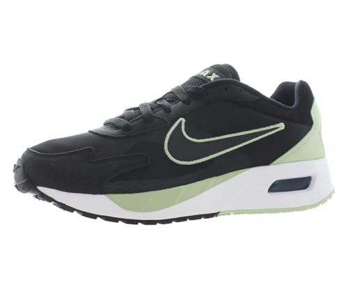 Nike Air Max Solo Men's Shoes (DX3666-005, Black/Mica Green/Deep Jungle/Black) Size 8