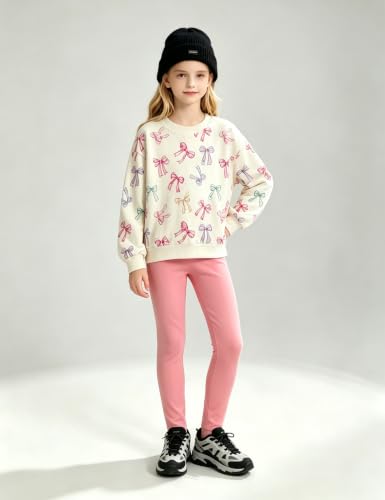 Image of Girl Clothes Sweatshirt Pullover Leggings Tracksuits Outfit 2PC Girls Clothes Size 6-14