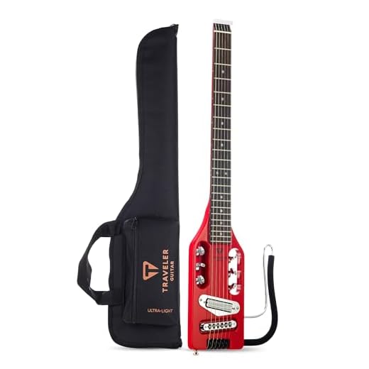 Traveler Guitar Ultra-Light Solid-Body Electric Guitar (ULE TRDG),Torino Red