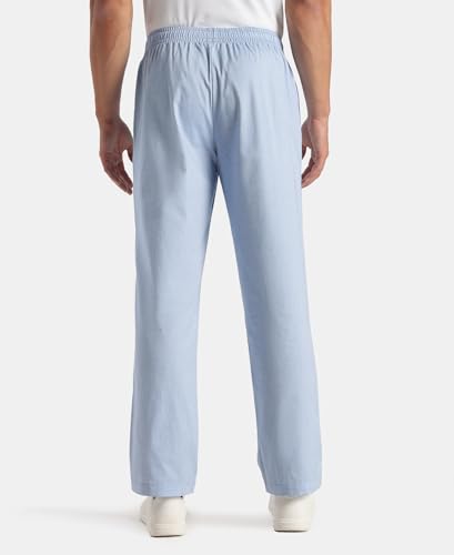 Image of Jockey RM09 Men Super Combed Cotton Relaxed Fit Pyjama with Side Pockets