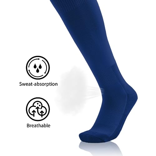 QBK 2 Pairs Toddler To Youth Baseball/Softball Socks - Soccer T-Ball Team Sport Socks For Kids Boys And Girls2