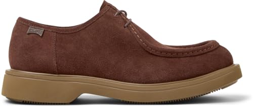 Camper Para Hombre. K100999-004 Zapatos De Piel Norman MarróN (41), Plano, Cordones, Casual - 6