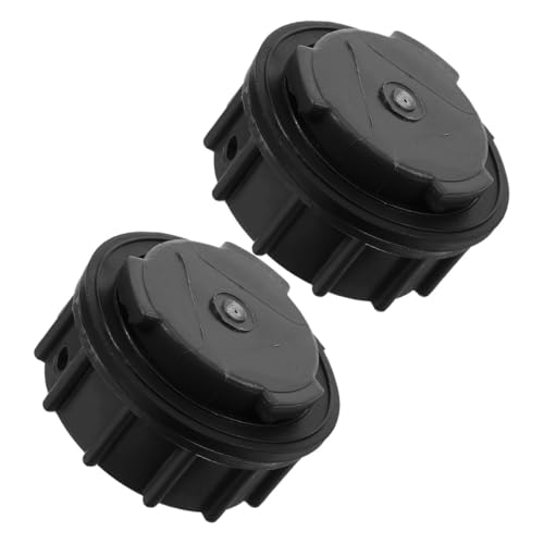 Alipis Bouchons D'arrêt D'eau Lot de 2 en Plastique Installation Rapide et Étanchéité pour Poubelle Extérieure 660l pour Rues et Parcs