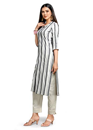 Image of Shiv Textiles Women's Cotton Regular Fashion Kurti