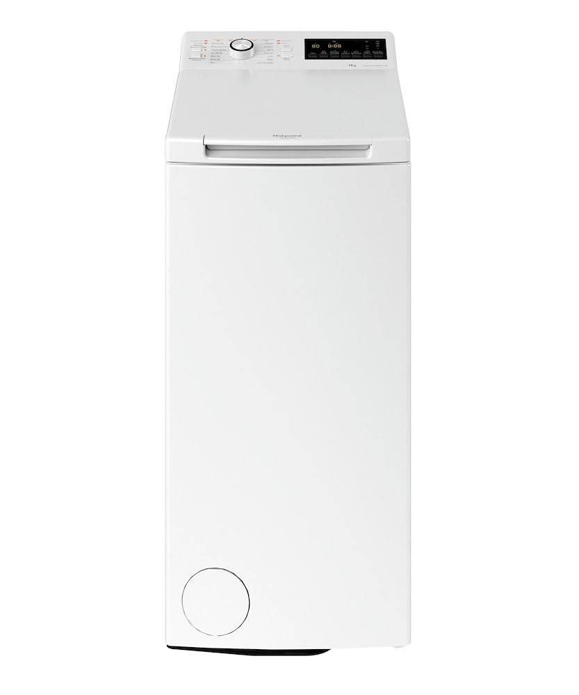 Hotpoint Ariston - Top Loading Washing Machine, Fine 7 kg, Energy Class B, 1200 RPM, White