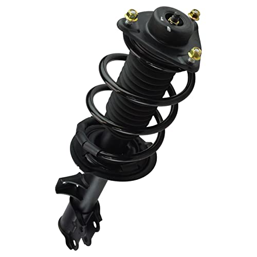 Image of TRQ Front and Rear Complete Strut Assembly & Shock Absorber Kit Complete Strut & Coil Spring Assembly Compatible with 2010-2013 Hyundai Tucson 2011-2016 Kia Sportage