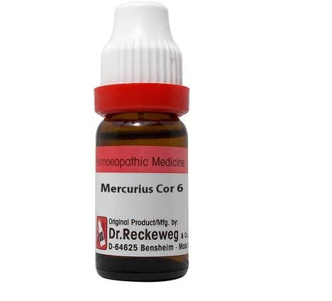 Dr. Reckeweg Mercurius Corrosivus 6 CH (11ml)- Pack Of 1 Bottle