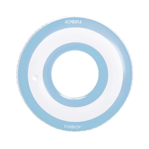 FUNBOY 46' Light Blue Stripe Pool Float Inner...