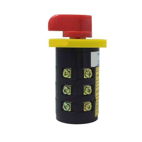 Interruptor de leva HZ5B-10/3 tripolar con 3 posiciones y 10A 3