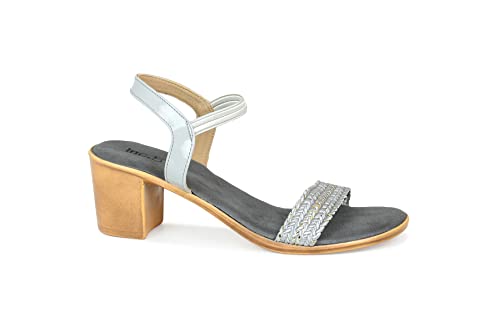 Image of Inc.5 Women's 100947 p.Grey Heeled Sandal