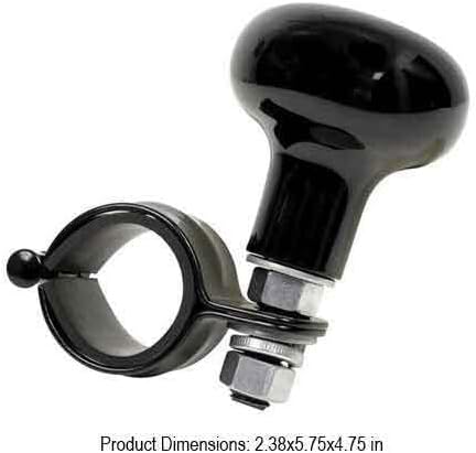 Black Steering Wheel Suicide Spinner Handle Knob Truck Car PIN UP Girl ON Spade Model-PYT-8888-4892