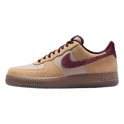 Nike Air Force 1 '07 Premium chaussure en cuir marron vison et lin doux